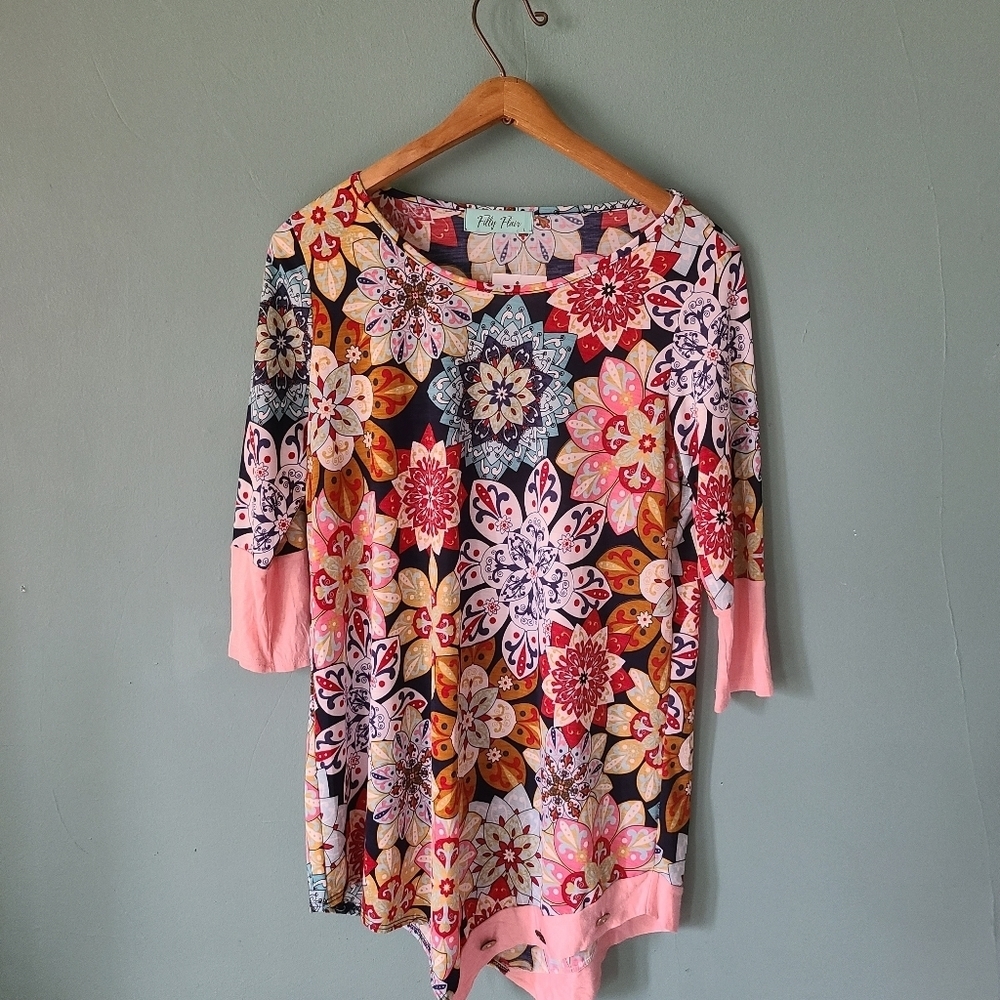 Filly Flair Colorful Mandala Tunic Large